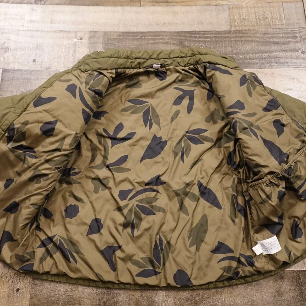 REI Co-op Puffer‎ Jacket Boys Large Olive Green Insulated FAIR